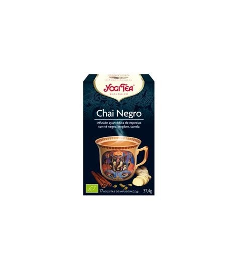 YOGI TE CHAI NEGRO 15 FILTROS