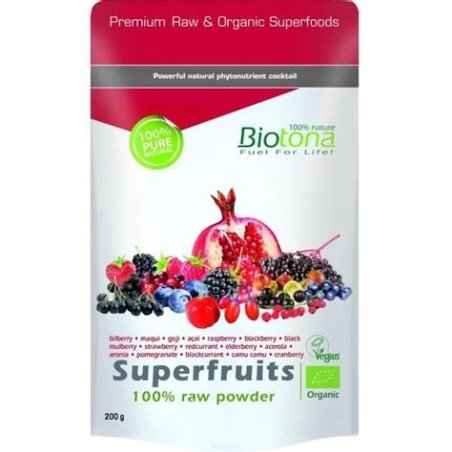 SUPERFRUITS POLVO 200GR BIOTONA