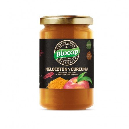 Compota Melocotón Cúrcuma Biocop 260g