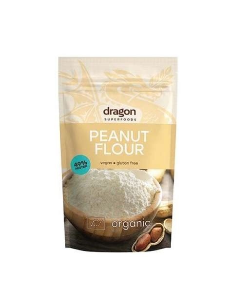 HARINA DE CACAHUETES 200 GR DRAGON SUPERFOODS