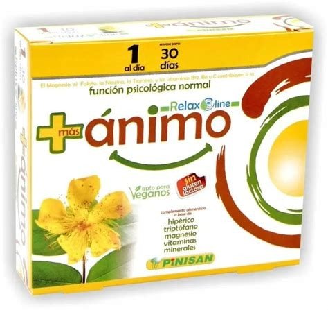 MAS ANIMO 30 CAPSULAS PINISAN