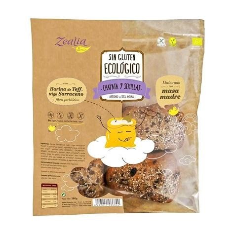 PAN CHAPATA 7 SEMILLAS ZEALIA