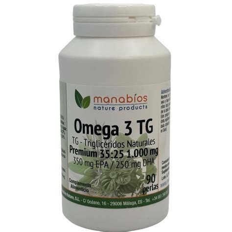 OMEGA 3 TG 90 PERLAS MANABIOS