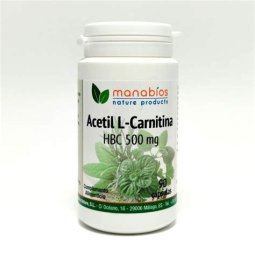ACETIL L-CARNITINA 500 MG 90 CAPSULAS MANABIOS