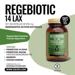 REGEBIOTIC LAX 90 CAPSULAS