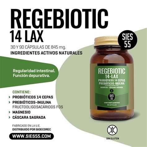 REGEBIOTIC LAX 90 CAPSULAS