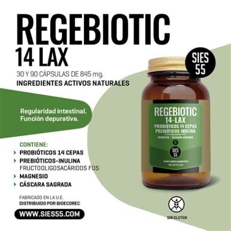 REGEBIOTIC LAX 90 CAPSULAS