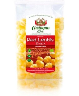 SNACK DE LENTEJAS ROJAS CASTAGNO 50GR