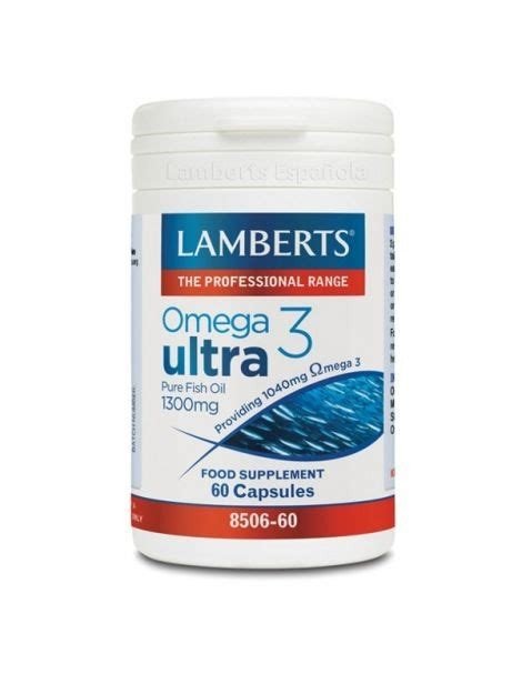 OMEGA 3 ULTRA 60 PERLAS LAMBERTS