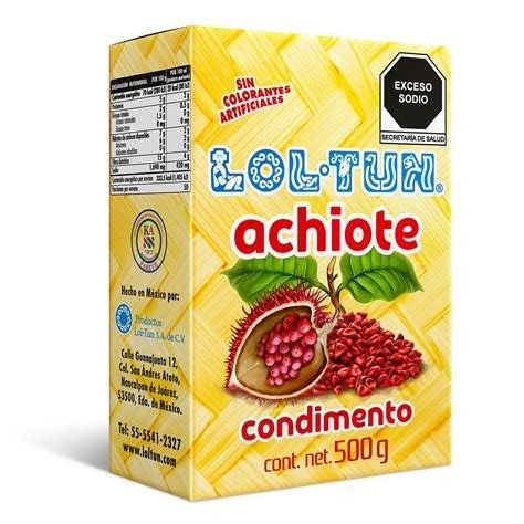 ACHIOTE 500 GR LOL TUN