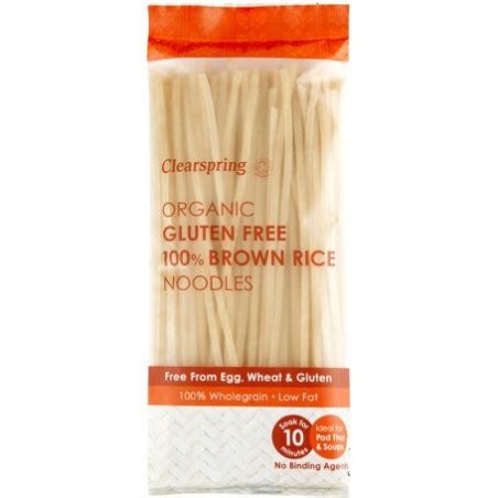 FIDEOS ARROZ S/GLUTEN CLEARPRING 200G