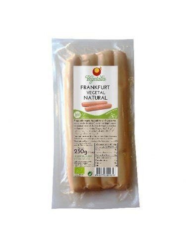 SALCHICHA FRANKFURT NATURAL 230GR VEGETALIA