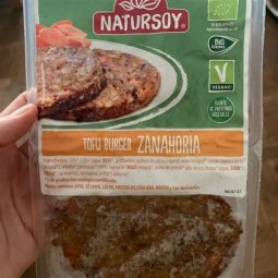 HAMBURGUES TOFU ZANAHORIA NATURSOY