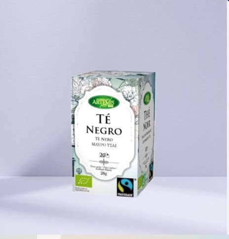 TE NEGRO ENGLISH BREAKFAST BIO 20 FILTROS ARTEMIS