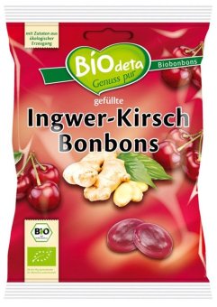Caramelos Jengibre Cereza Biodeta 75g
