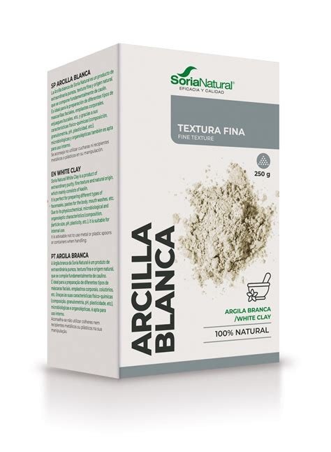 ARCILLA BLANCA 250 GR SORIA NATURAL
