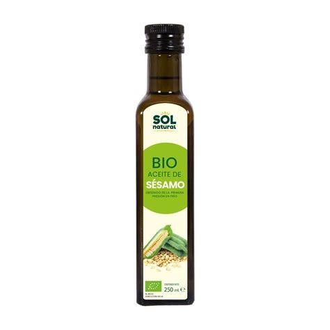 ACEITE DE SESAMO 500ML SOL NATURAL