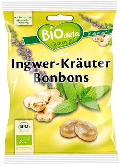 Caramelos Jengibre Hierbas Biodeta