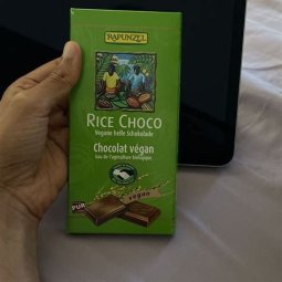 CHOCOLATE LECHE DE ARROZ VEGAN COMERIO JUSTO RAPUNZEL