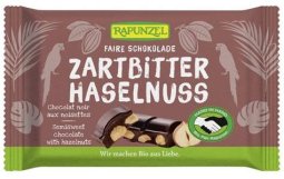 CHOCOLATE CRISTALINO CON AVELLANAS 100 GR RAPUNZEL
