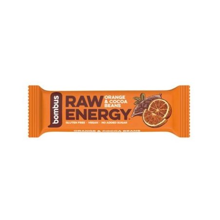 RAW ENERGY ORANGE Y COCO BEANS