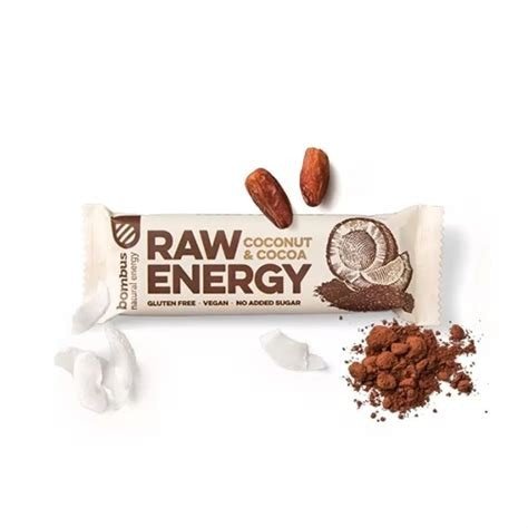 BOMBUS RAW ENERGY COCO Y CACAO