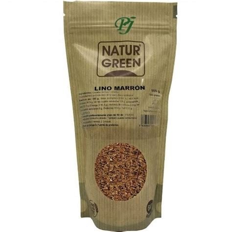 LINO MARRON 500GR NATURGREEN