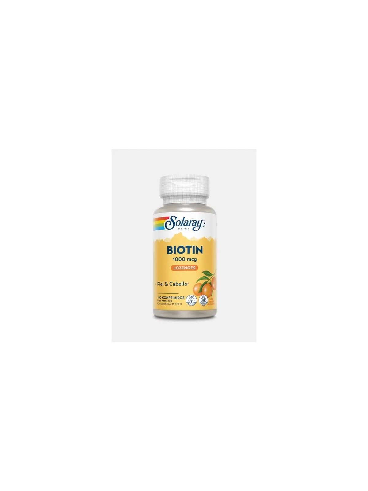 BIOTIN 1000 MCG. 100 COMP. SOLARAY
