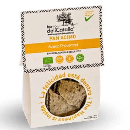 Pan Ácimo Avena Provenzal Delicatalia 100g