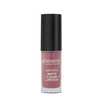 BARRA DE LABIOS MATE LIQUIDA ROSEWOOD ROMANCE BENECOS