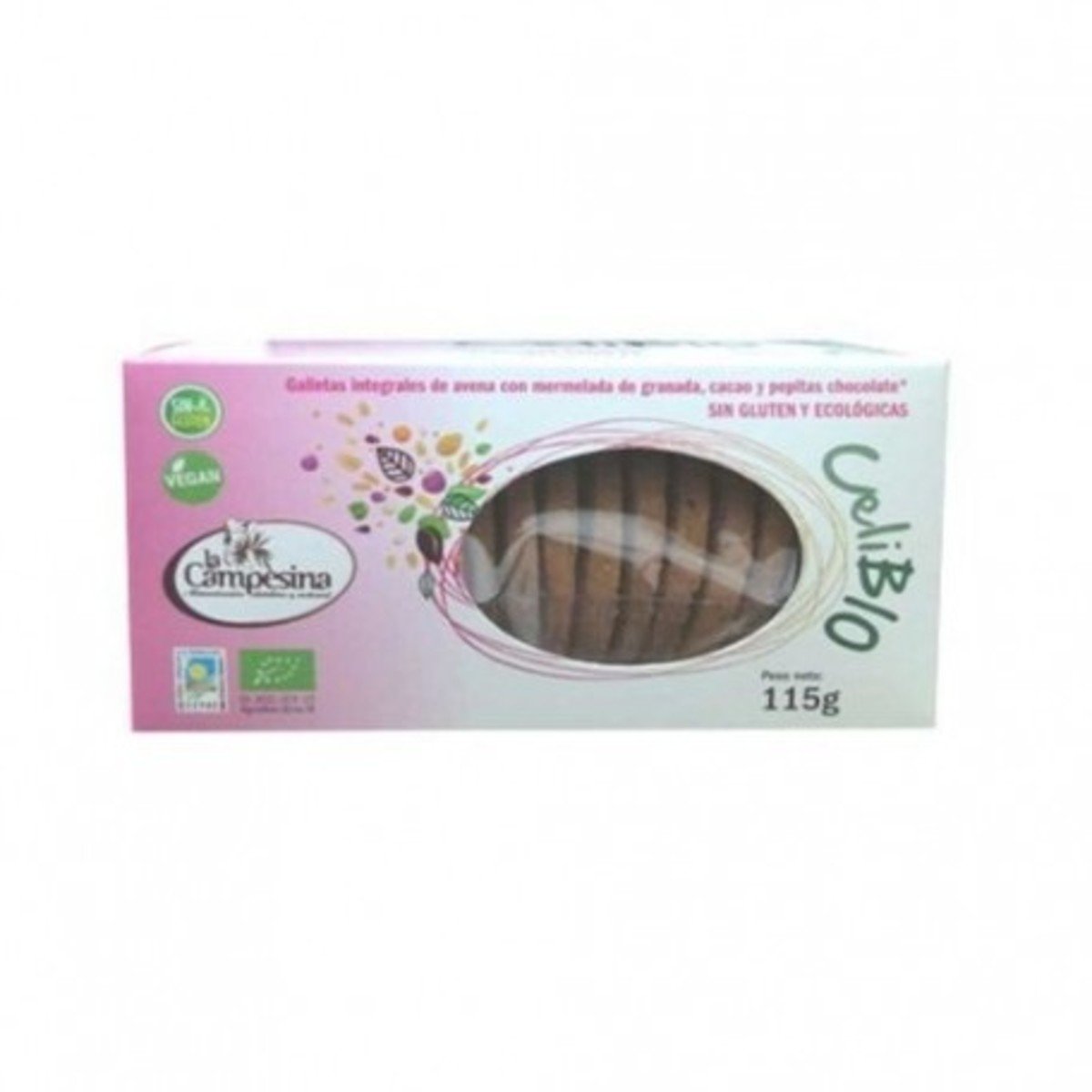 Galletas Celibio Fucsia La Campesina 115g