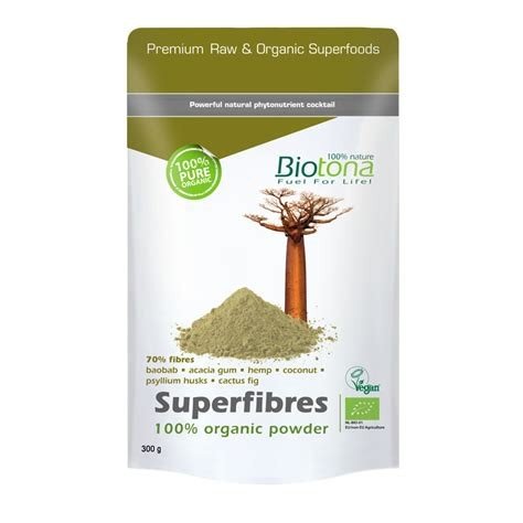 SUPERFIBRAS POLVO 300GR BIOTONA