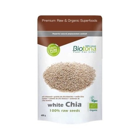 WHITE CHIA RAW SEEDS BIOTONA