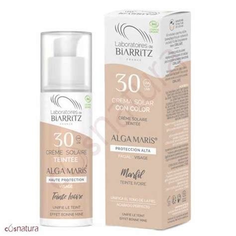 ALGA MARIS CREMA SOLAR COLOR MARFIL CLARO 30+