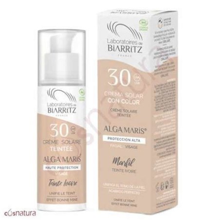 ALGA MARIS CREMA SOLAR COLOR MARFIL CLARO 30+