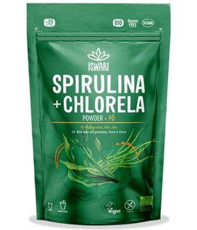 SPIRULINA Y CLORELLA BIO S/G ISWARI