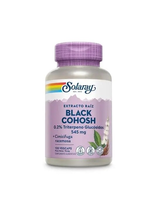 BLACK COHOSH 120 CAPSULAS SOLARAY