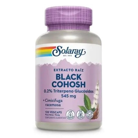 BLACK COHOSH 120 CAPSULAS SOLARAY