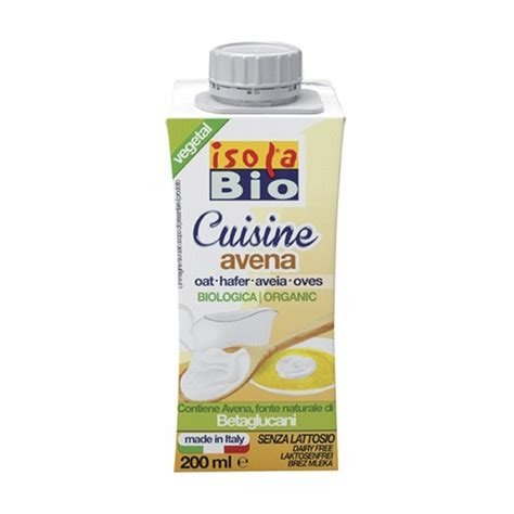 CREMA AVENA COCINAR BIO 200 ML