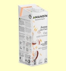 BEBIDA DE AVENA CON COCO 1 LITRO
