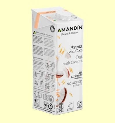 BEBIDA DE AVENA CON COCO 1 LITRO