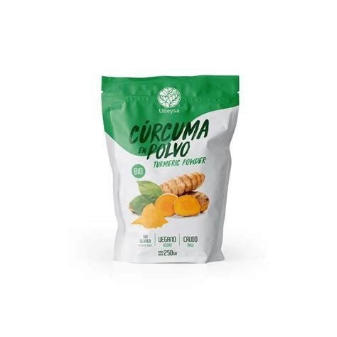CURCUMA POLVO BIO 250GR. UNEYSA