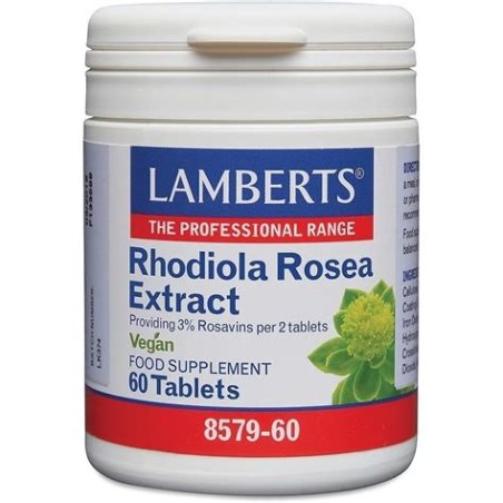 RHODIOLA LAMBERTS 60 TABLETAS