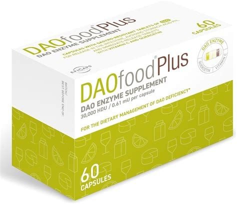 DAO FOOD PLUS 60 CAPS HEALTHCARE