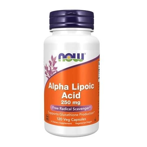 ACIDO ALFA LIPOICO 250MG