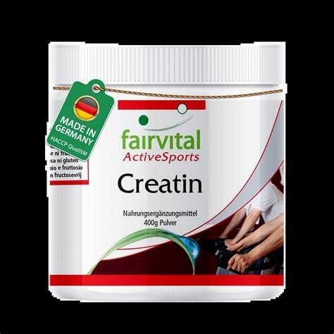 CREATINA PURA EN POLVO 400 GR FAIRVITAL