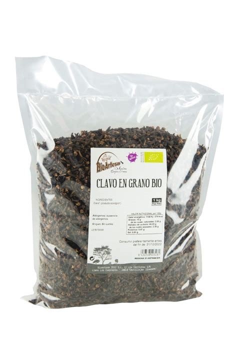CLAVO EN GRANO A GRANEL BIO 1KG NATURCID