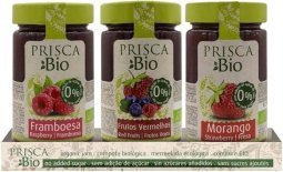 MERMELADA FRUTOS ROJOS SIN AZUCAR PRISCA 240 G