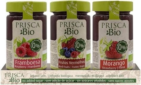 MERMELADA FRUTOS ROJOS SIN AZUCAR PRISCA 240 G