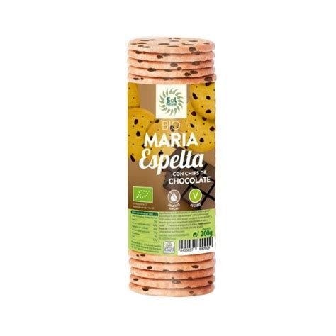 GALLETA ESPELTA CHOCO MARIA BIO SOL NATURAL